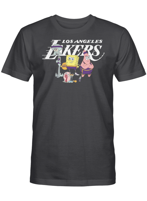 Spongebob Los Angeles Lakers Team Shirt