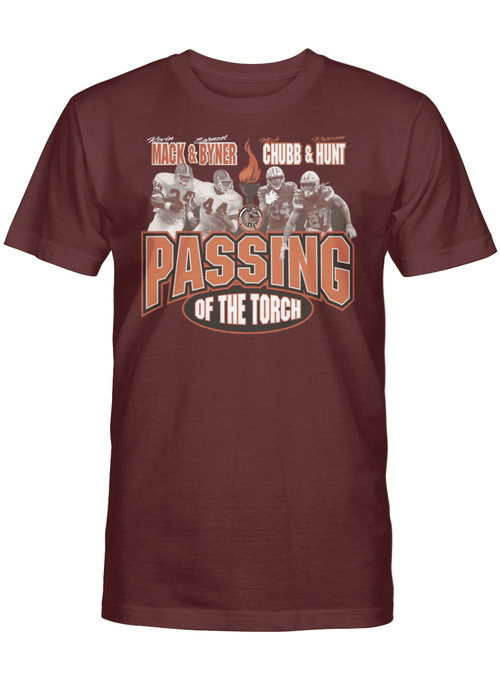 Kevin Mack and Earnest Byner - Nick Chubb and Kareem Hunt Passing Of The Torch Shirt