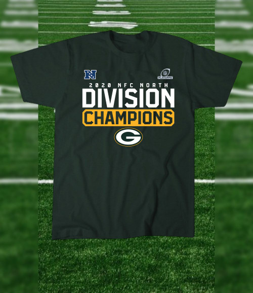 Green Bay Packers 2020 NFC North Champions Shirt