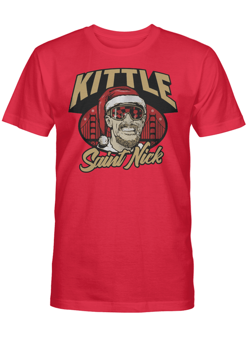 George Kittle: Kittle Saint Nick T-Shirt