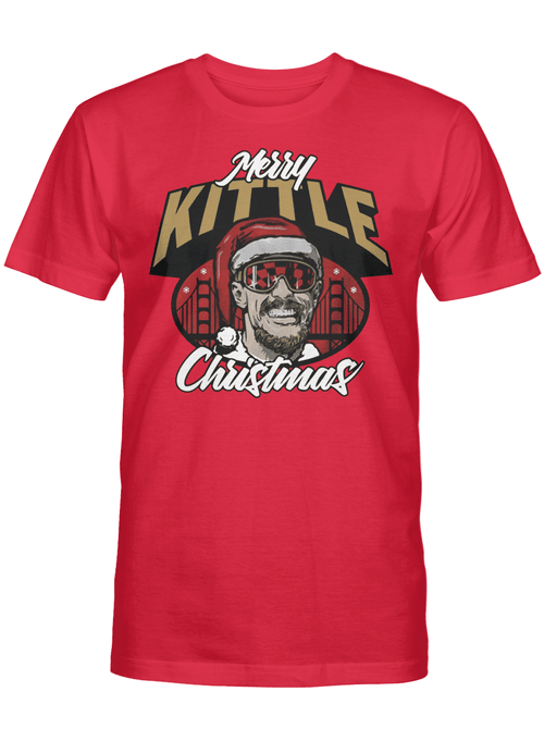 George Kittle: Merry Kittle Christmas T-Shirt