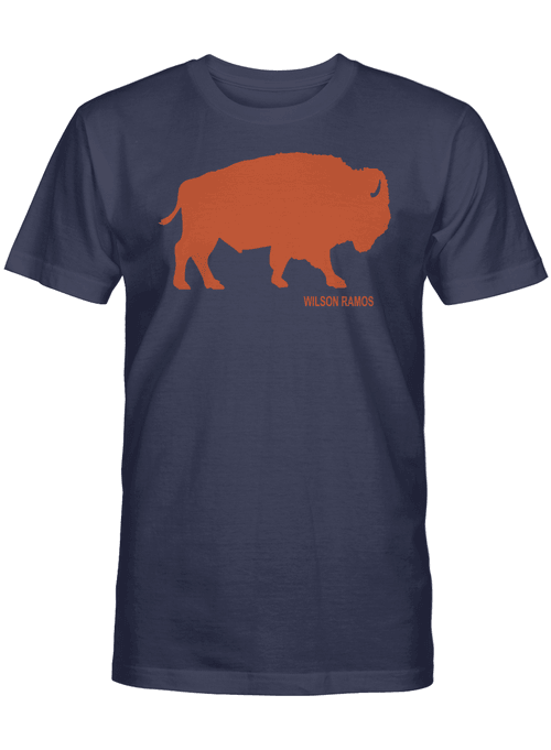 Wilson Ramos Detroit Buffalo T-Shirt - Detroit Tigers