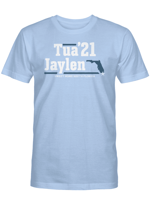 Tua Tagovailoa and Jaylen Waddle 2021 Shirt