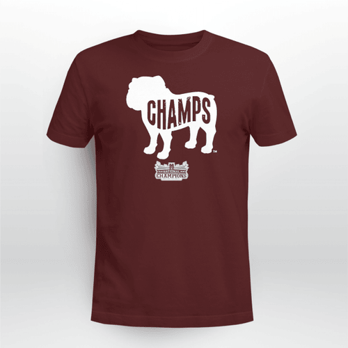 Mississippi State: Dawg Text Champs Shirt