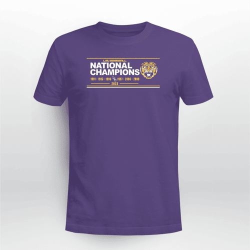LSU Tigers baseball National Champions Sign Shirt