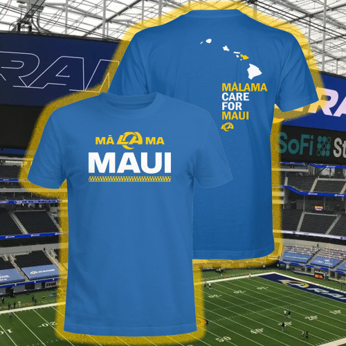 Los Angeles Rams x Maui Relief Shirt