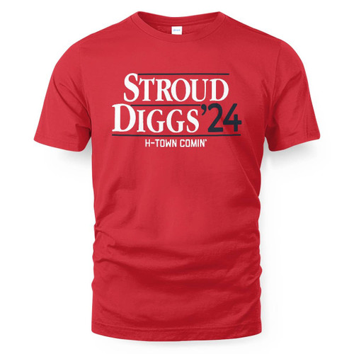 Stroud Diggs 24 H-Town Comin' T-Shirt