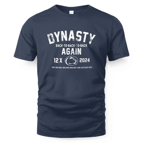 Dynasty Back To Back To Back Again 2024 T-Shirt