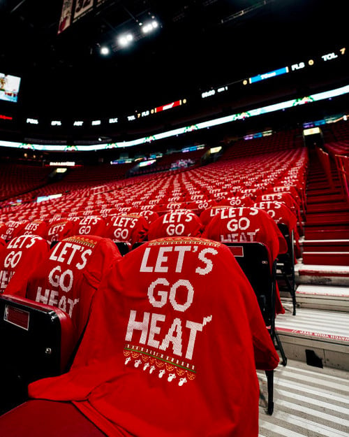 Let's Go Heat 2023 Holidays T-Shirt