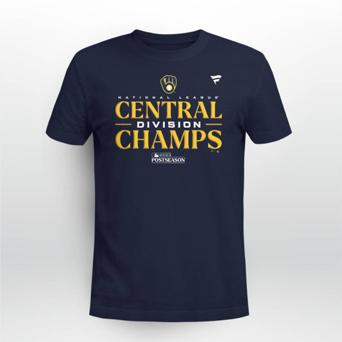 Milwaukee Brewers 2023 NL Central Division Champions T-Shirt