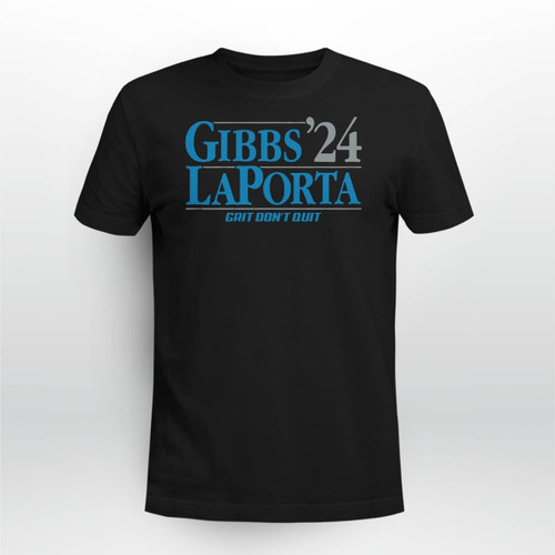 Gibbs-Laporta '24 Grit Don't Quit T-Shirt