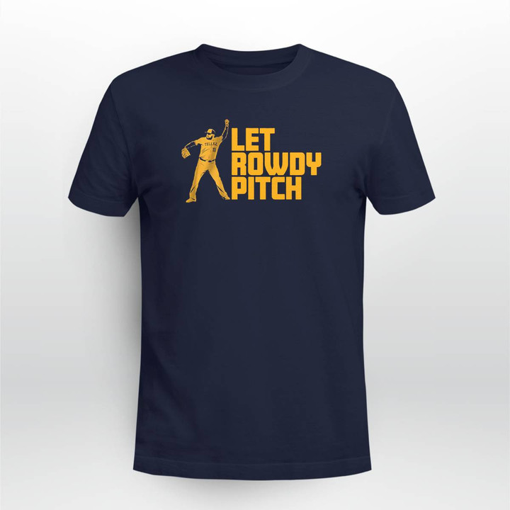Rowdy Tellez Let Rowdy Pitch - Milwaukee Brewers