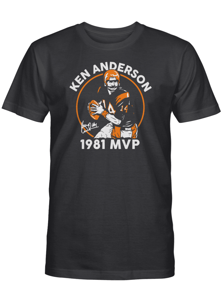 KEN ANDERSON 1981 MVP T-SHIRT