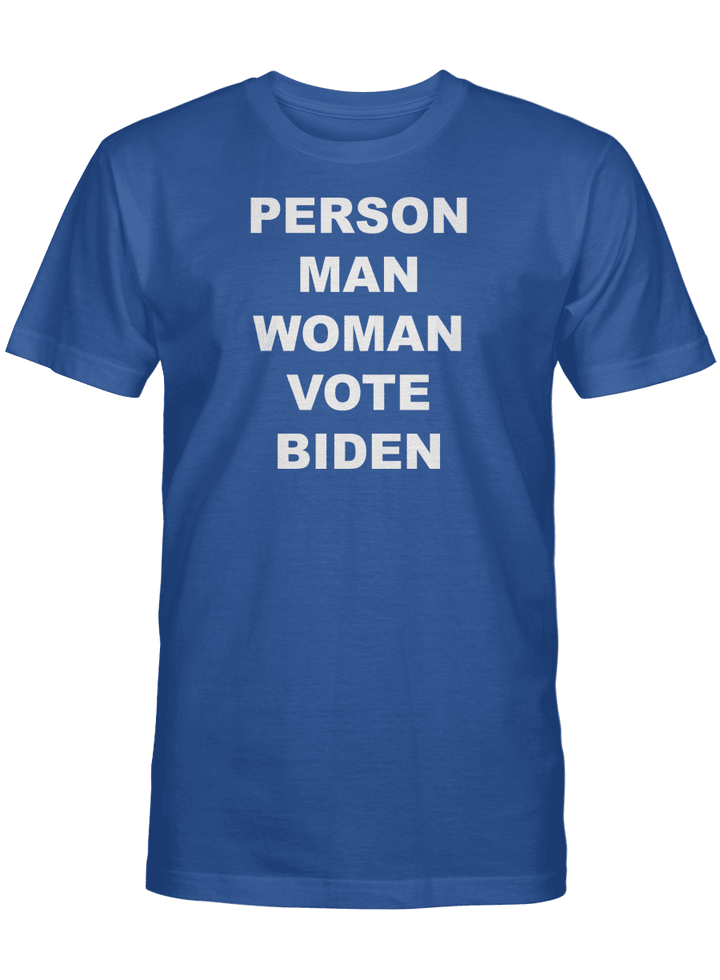 Person Man Woman Vote Biden