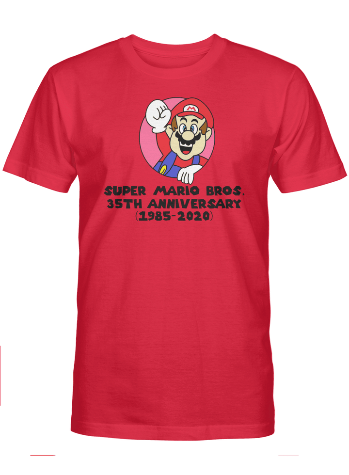 Super Mario Bros 35th Anniversary 1985 - 2020 T-Shirt