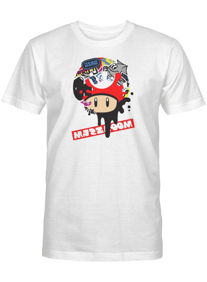 Super Mushroom - Splatoon 2 - Super Mario Splatfest T-Shirts - Super Mario's 35th Anniversary