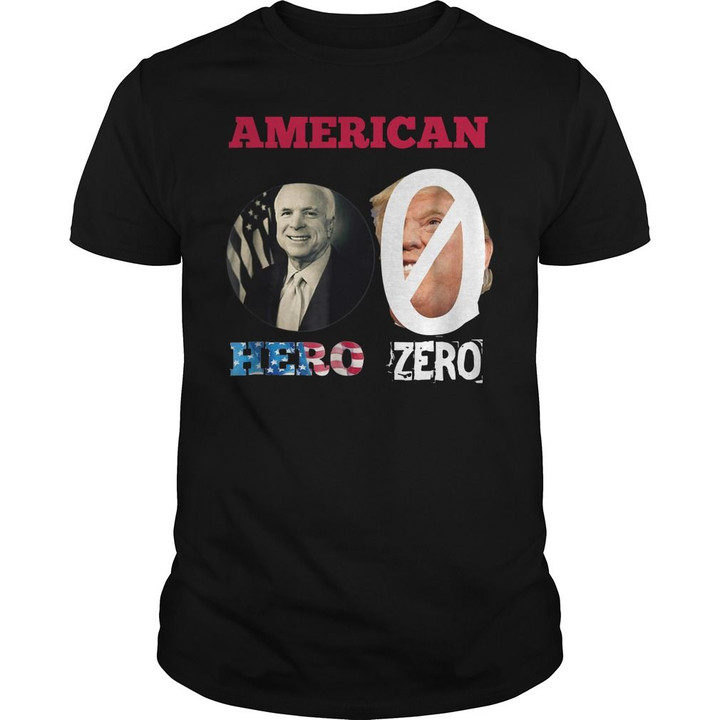 American McCain Hero Trump Zero