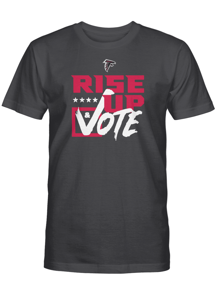 Atlanta Falcons - Rise Up & Vote T-Shirt