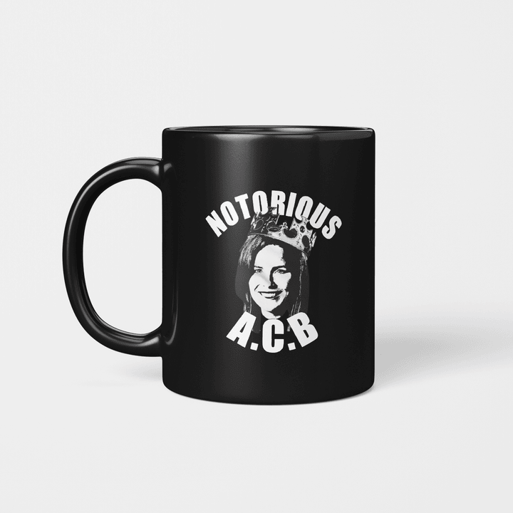 Amy Coney Barrett Notorious A.C.B. Mug