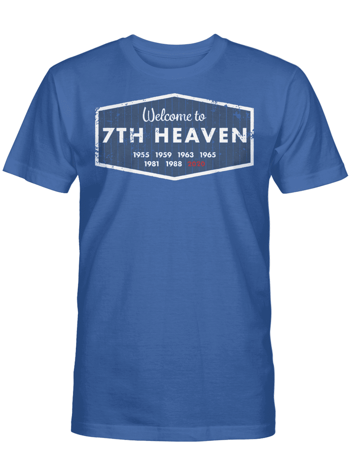 Welcome To 7th Heaven T-Shirt, Los Angeles Baseball