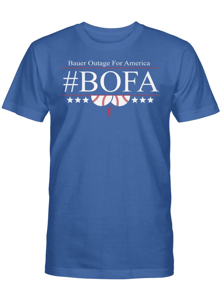 Bauer Outage Foe America #BOFA Shirt - Trevor Bauer