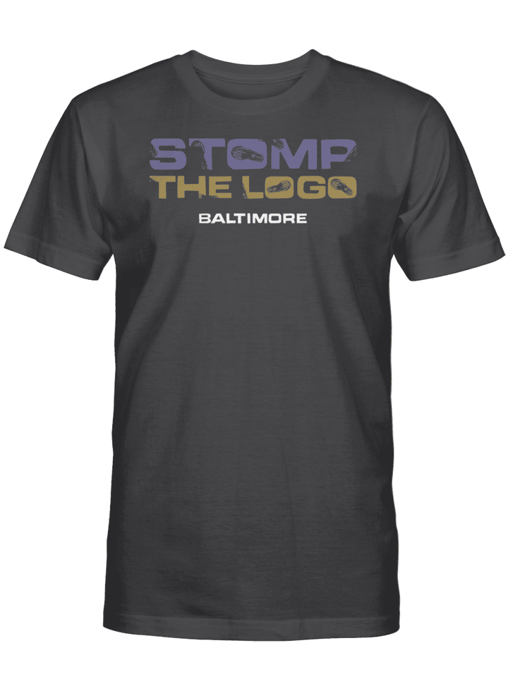 Stomp The Logo T-Shirt - Baltimore Ravens