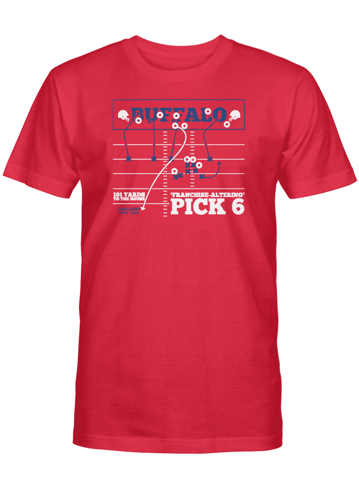 Buffalo Pick 6 Shirt - Buffalo Bills