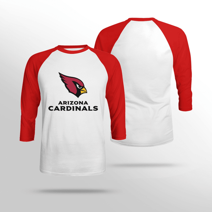 JJ Watt Arizona Cardinals Ultra Game NFL 3/4 Raglan Baseball Shirt