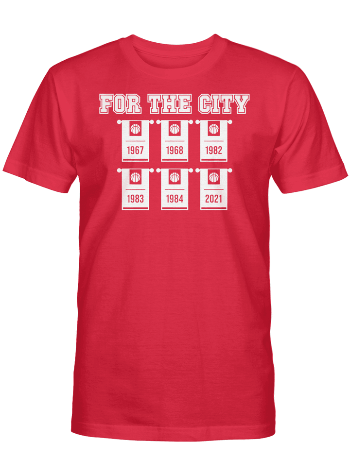 For The City Shirt - Houston, Texas Basketball
