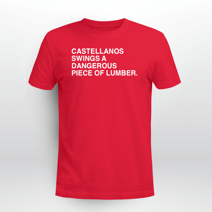 Castellanos Swings a Dangerous Piece Of Lumber