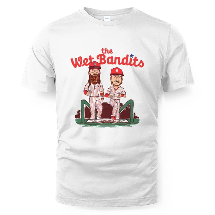 Philadelphia Phillies Brandon Marsh Bryson Stott The Wet Bandits T-Shirt and Hoodie