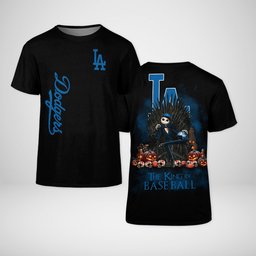 Los Angeles Dodgers Game of Throne Jack Skellington Halloween Apparel