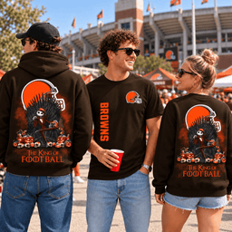 Cleveland Browns Game of Throne Jack Skellington Halloween Apparel