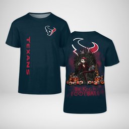 Houston Texans Game of Throne Jack Skellington Halloween Apparel