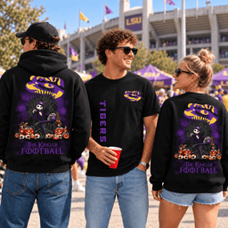 LSU Tigers Game of Throne Jack Skellington Halloween Apparel
