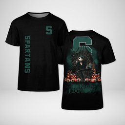 Michigan State Spartans Game of Throne Jack Skellington Halloween Apparel