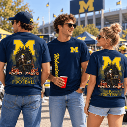 Michigan Wolverines Game of Throne Jack Skellington Halloween Apparel