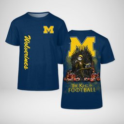 Michigan Wolverines Game of Throne Jack Skellington Halloween Apparel
