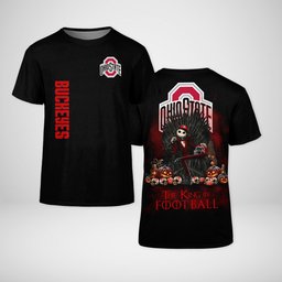 Ohio State Buckeyes Game of Throne Jack Skellington Halloween Apparel