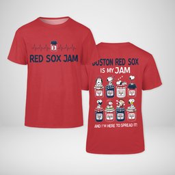 Boston Red Sox is my Jam Snoopy Apparel