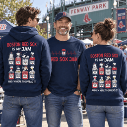 Boston Red Sox is my Jam Snoopy Apparel