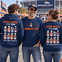 Denver Broncos is my Jam Snoopy Apparel