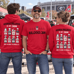 Georgia Bulldogs is my Jam Snoopy Apparel