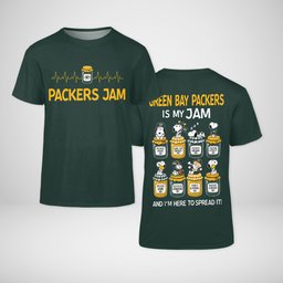 Green Bay Packers is my Jam Snoopy Apparel