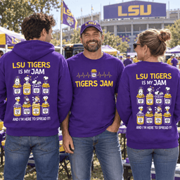 LSU Tigers is my Jam Snoopy Apparel