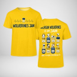 Michigan Wolverines is my Jam Snoopy Apparel