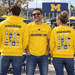 Michigan Wolverines is my Jam Snoopy Apparel