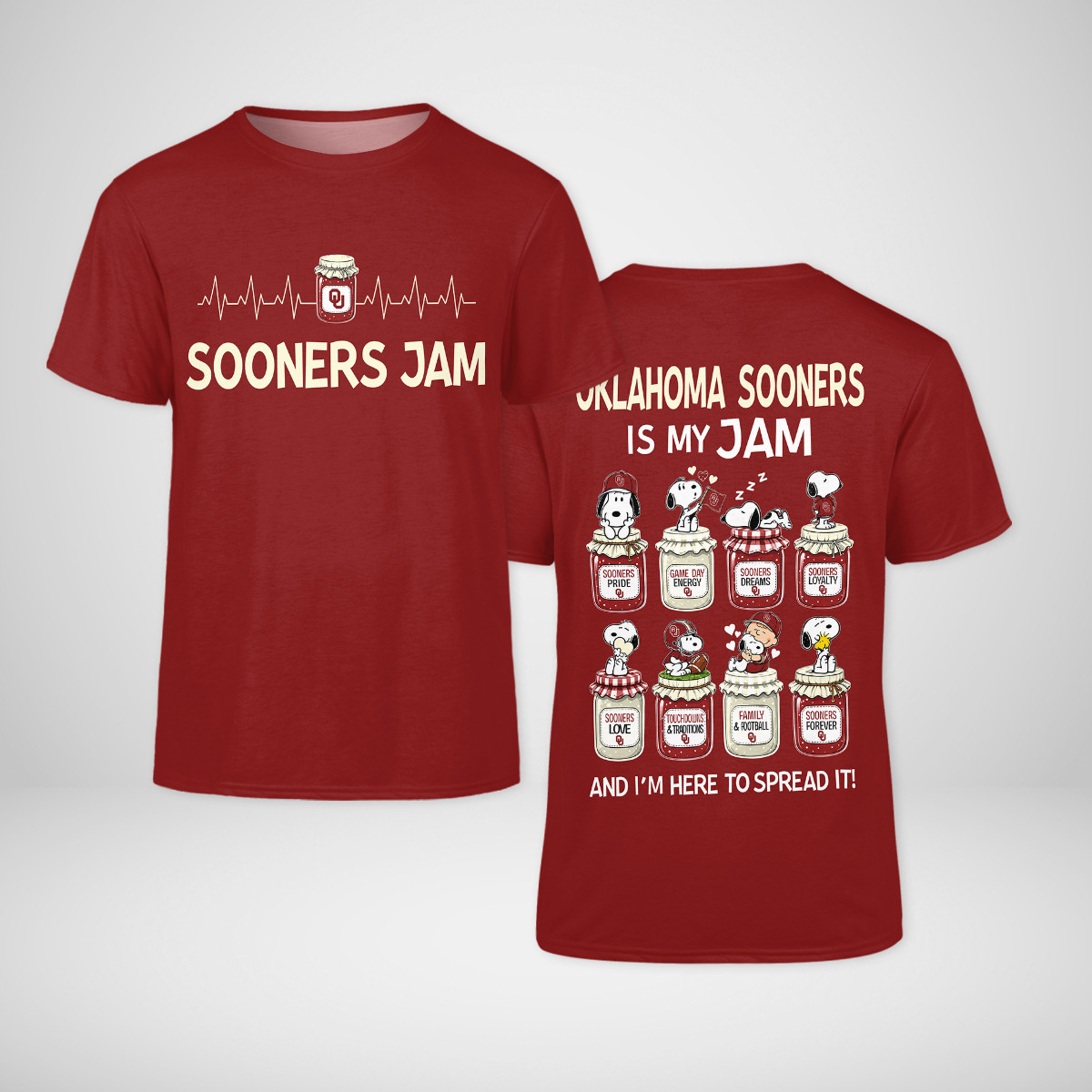 Oklahoma Sooners is my Jam Snoopy Apparel