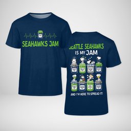 Seattle Seahawks is my Jam Snoopy Apparel