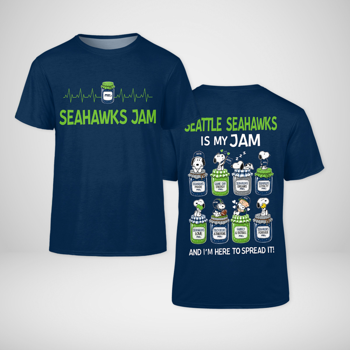 Seattle Seahawks is my Jam Snoopy Apparel
